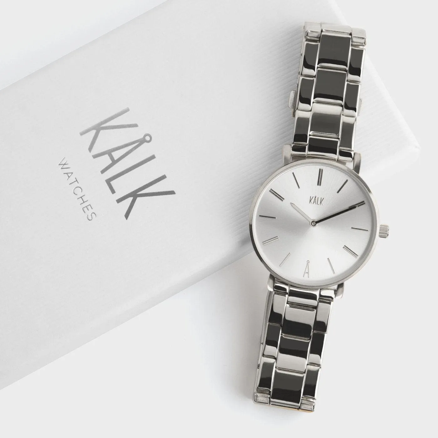 Classy Silver / White Watch