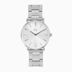 Classy Silver / White Watch