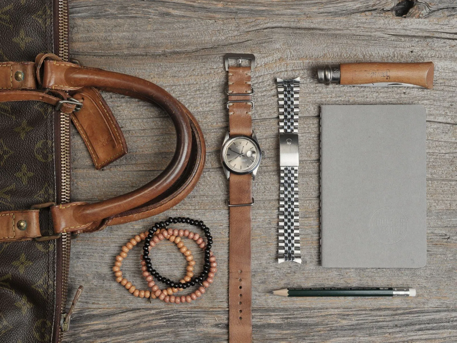 “CURATED” VINTAGE LV / ROLEX LOVE