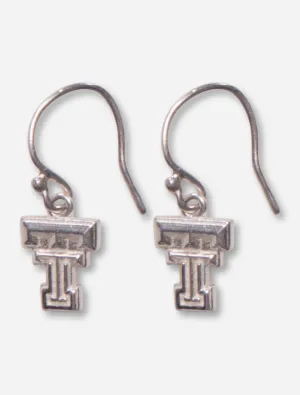 DaynaU Texas Tech Double T Sterling Silver Earrings