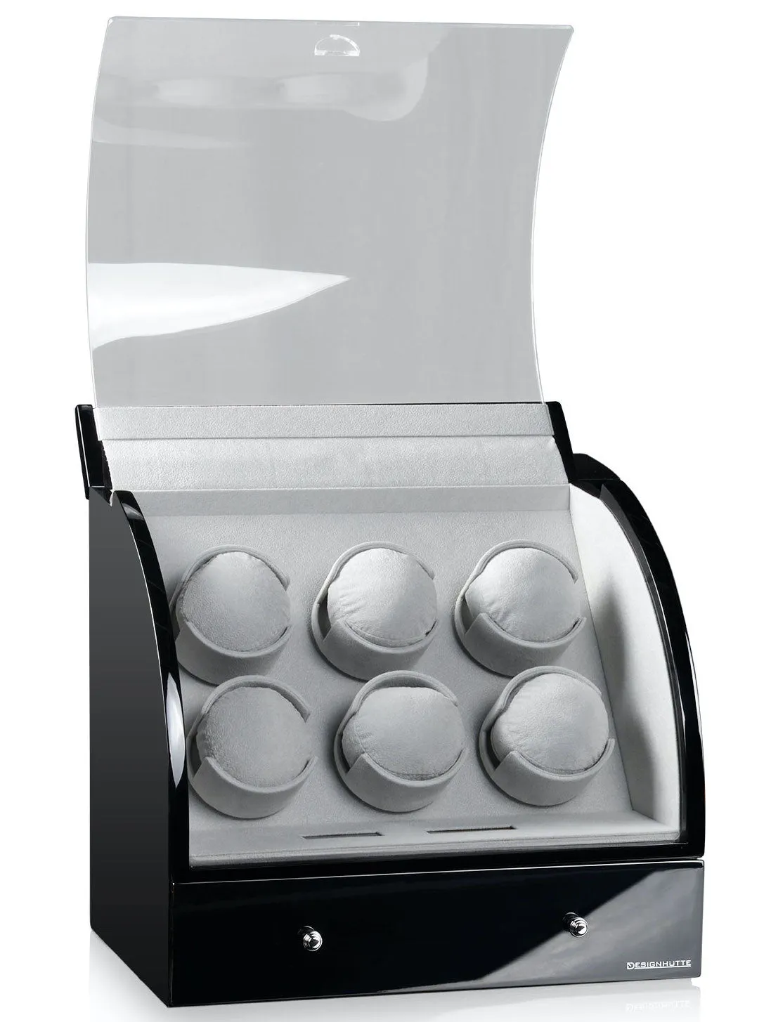 Designhuette Watch Winder Basel 6 Black