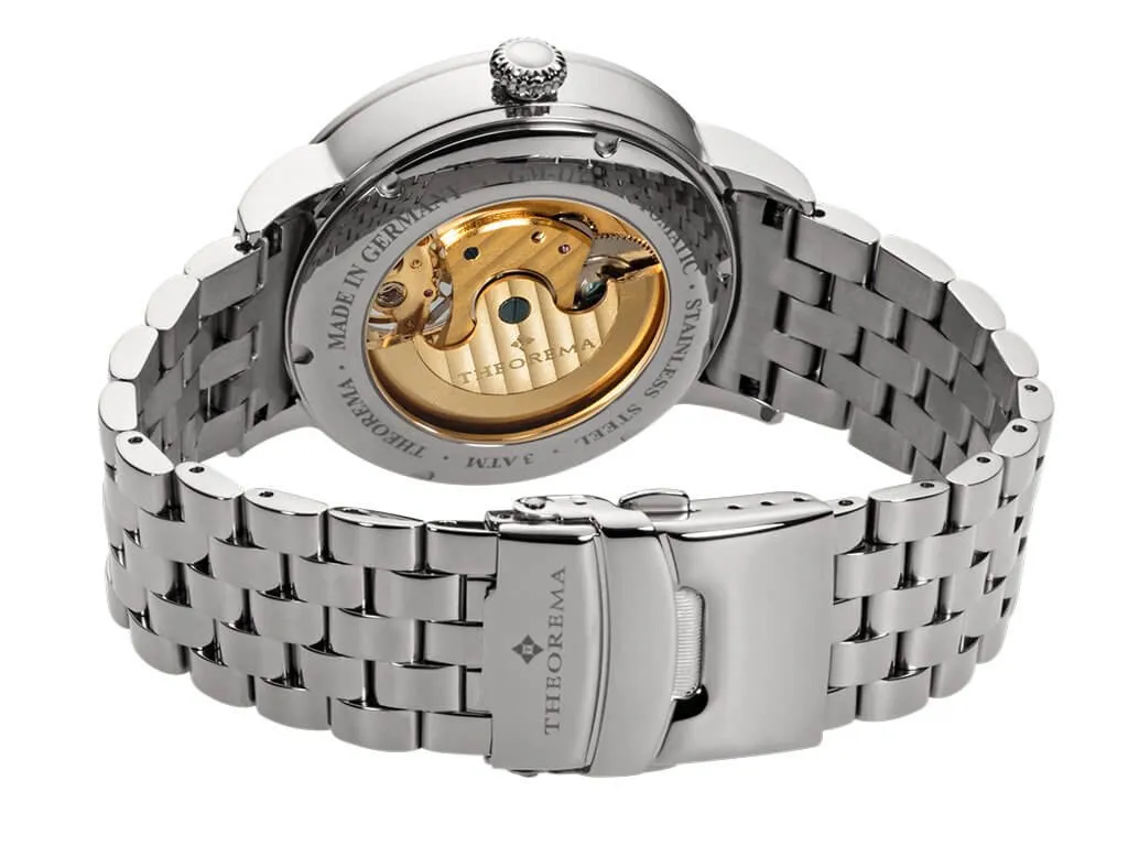 Dual-time Copenhagen by Theorema, Germany GM-111-7 |Silver|