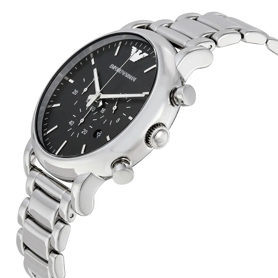 Emporio Armani Classic Chronograph Black Dial Men's Watch AR1894