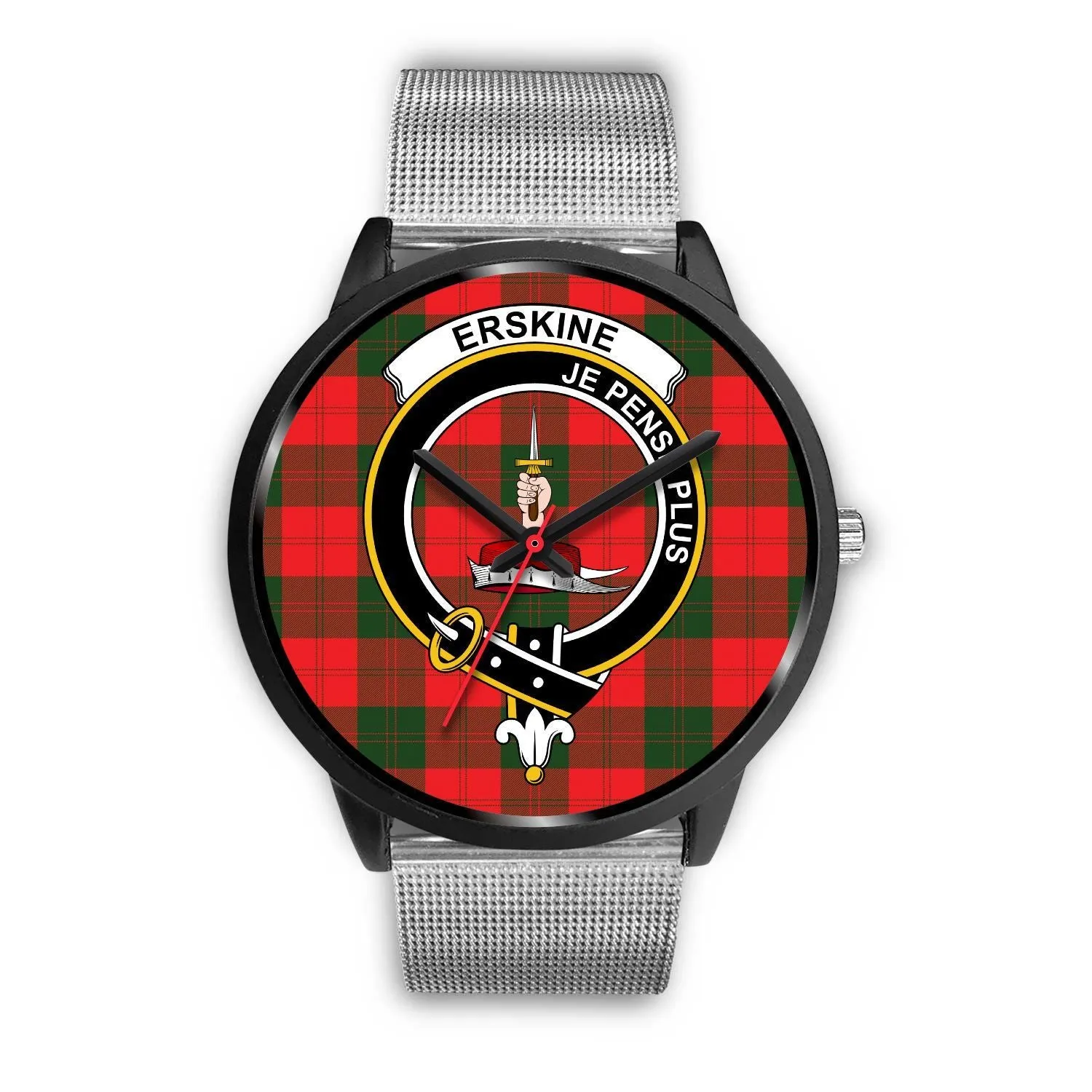 Erskine Modern Clan Badge Tartan Black Watch