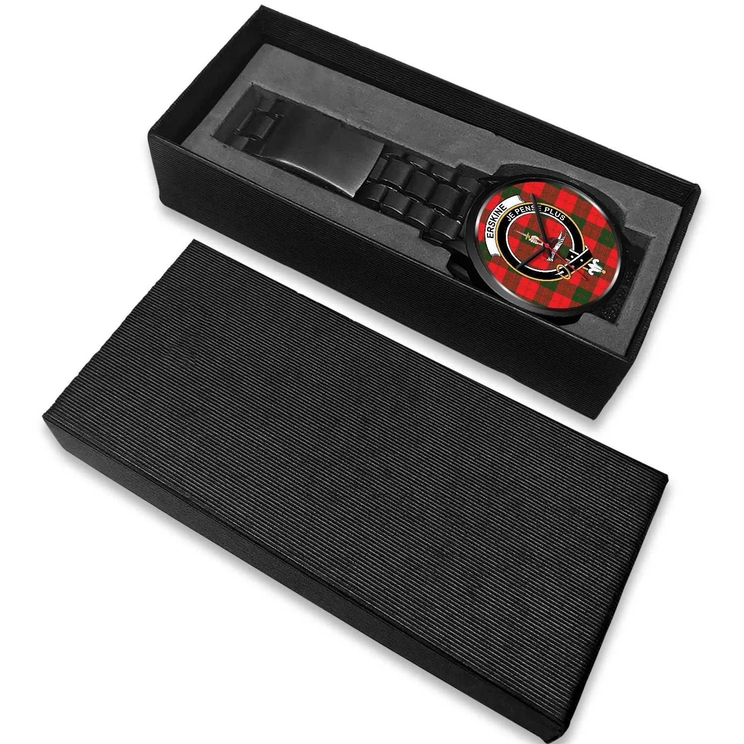 Erskine Modern Clan Badge Tartan Black Watch