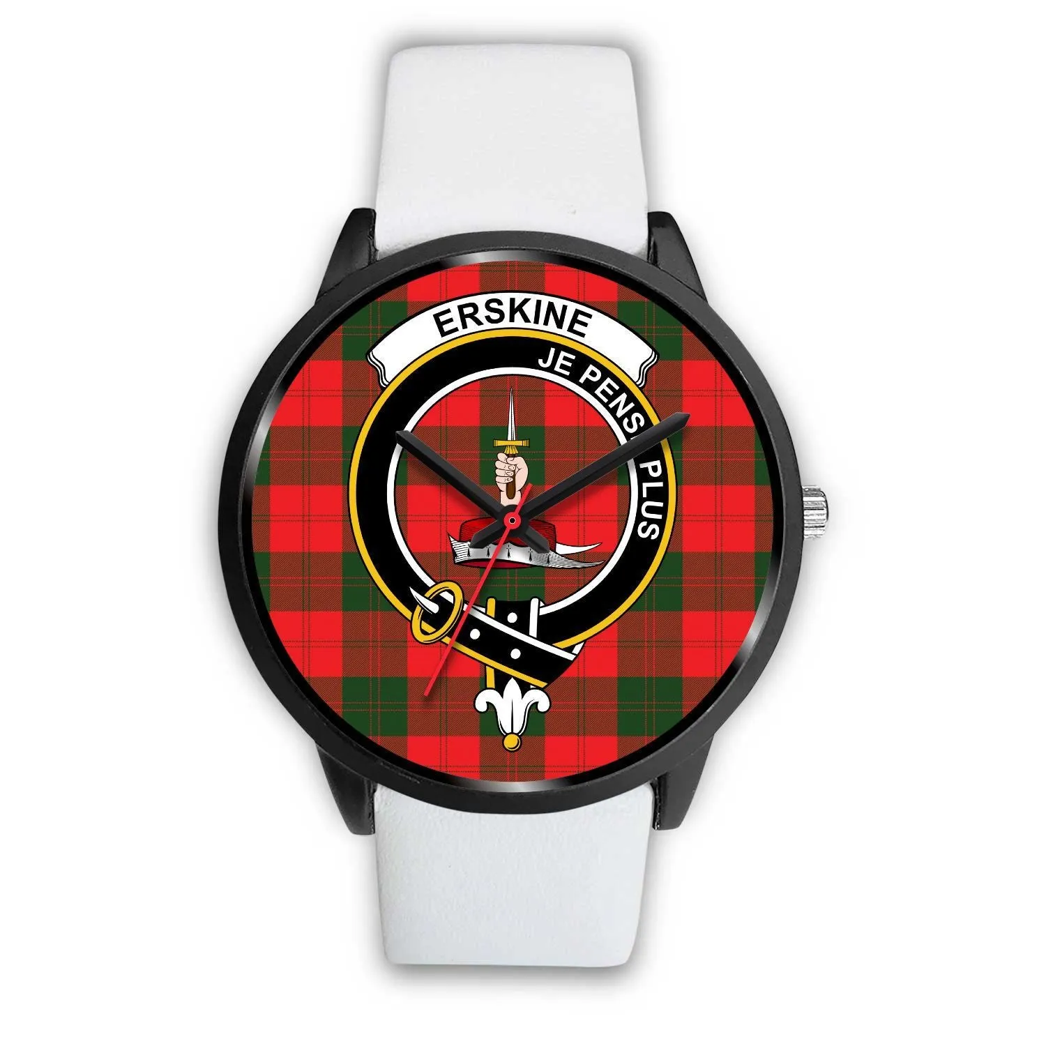 Erskine Modern Clan Badge Tartan Black Watch