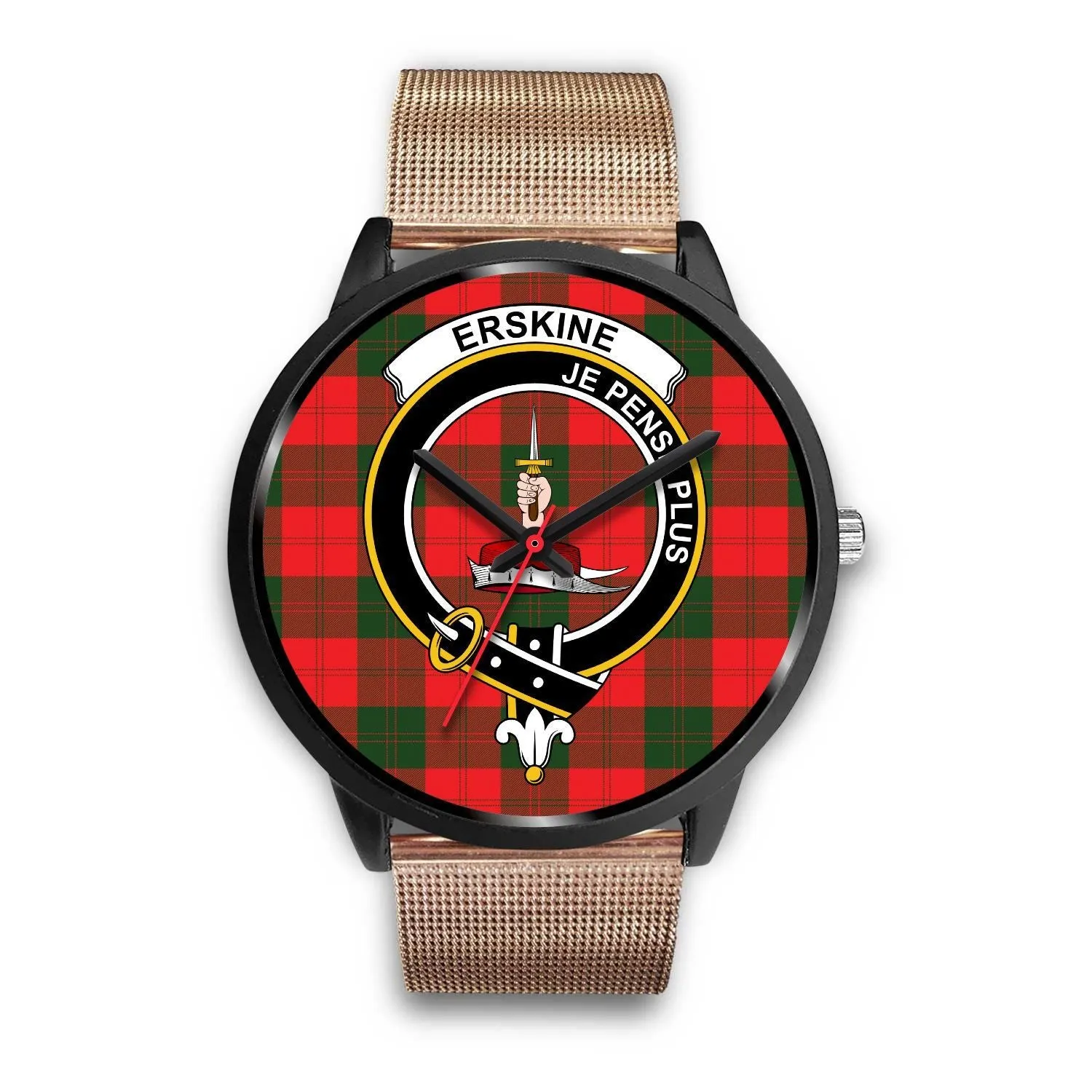 Erskine Modern Clan Badge Tartan Black Watch