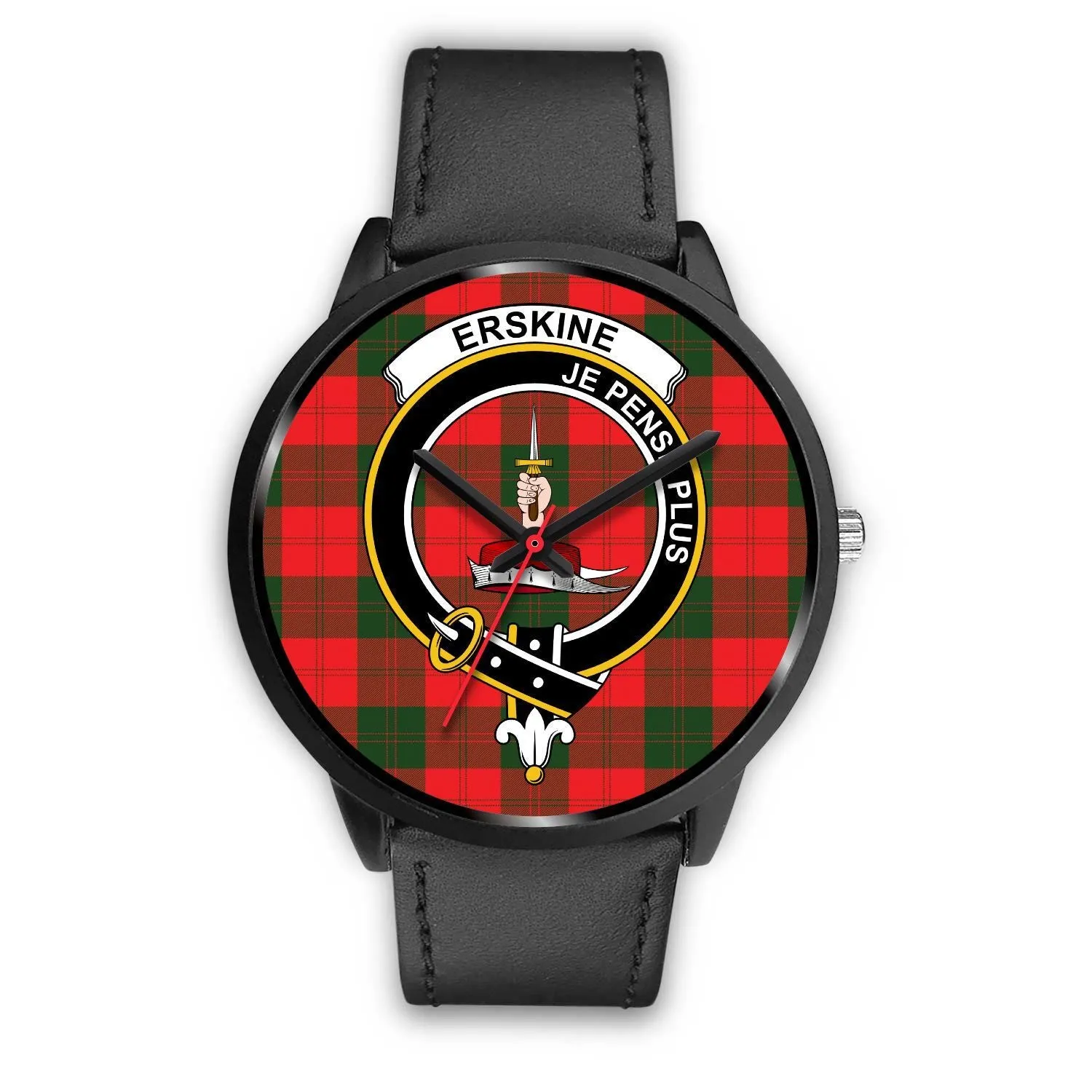 Erskine Modern Clan Badge Tartan Black Watch