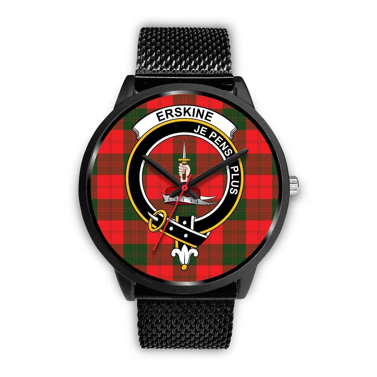 Erskine Modern Clan Badge Tartan Black Watch