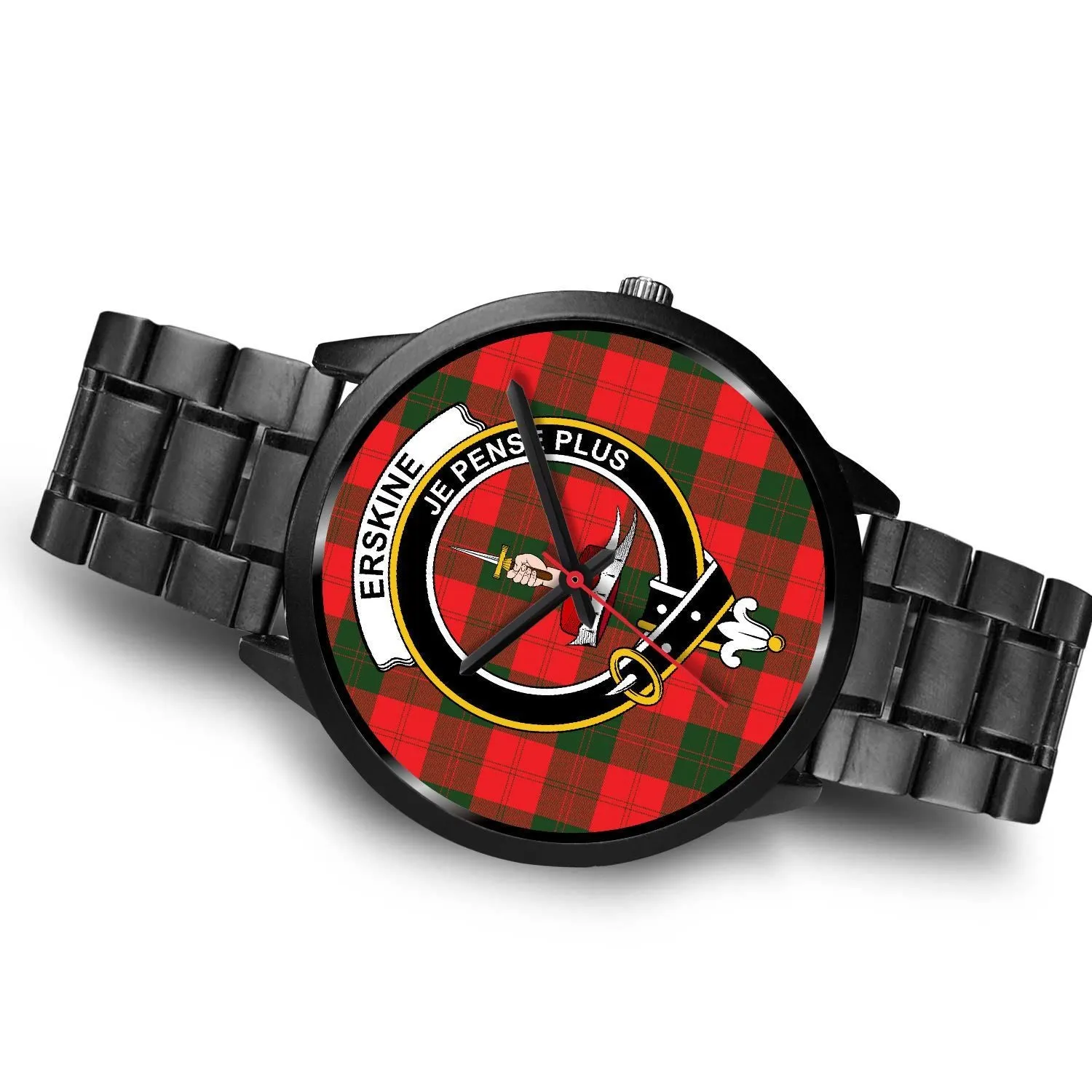 Erskine Modern Clan Badge Tartan Black Watch