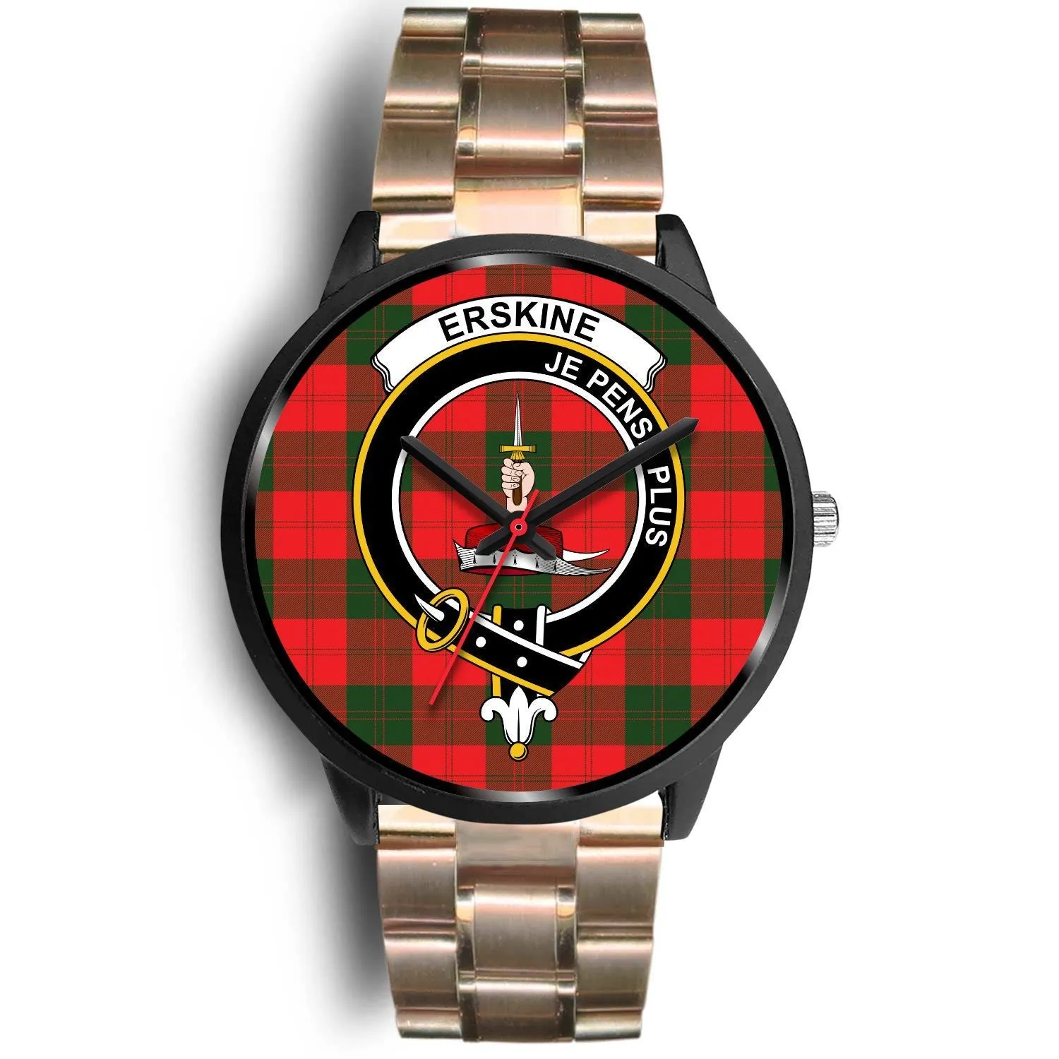 Erskine Modern Clan Badge Tartan Black Watch