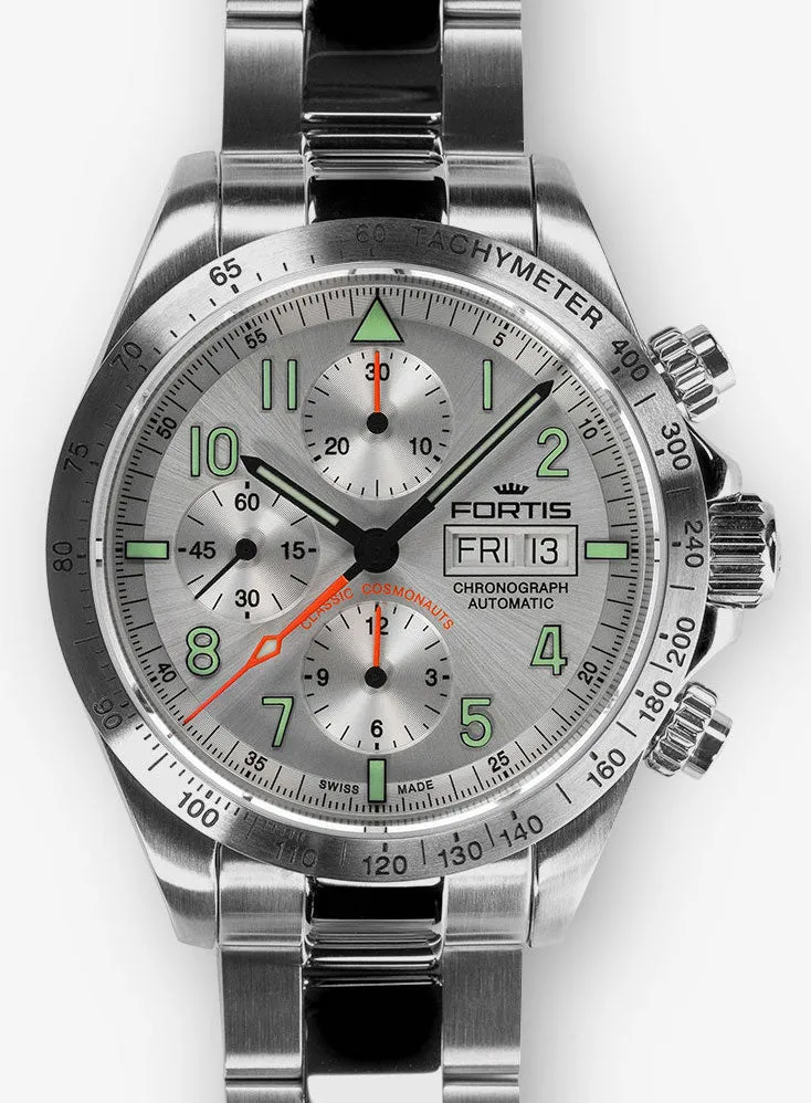 Fortis Watch Classic Cosmonauts Steel A.M.