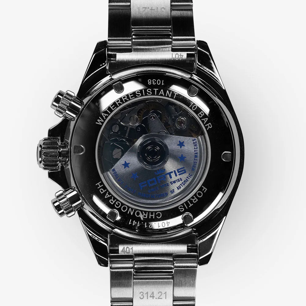 Fortis Watch Classic Cosmonauts Steel A.M.
