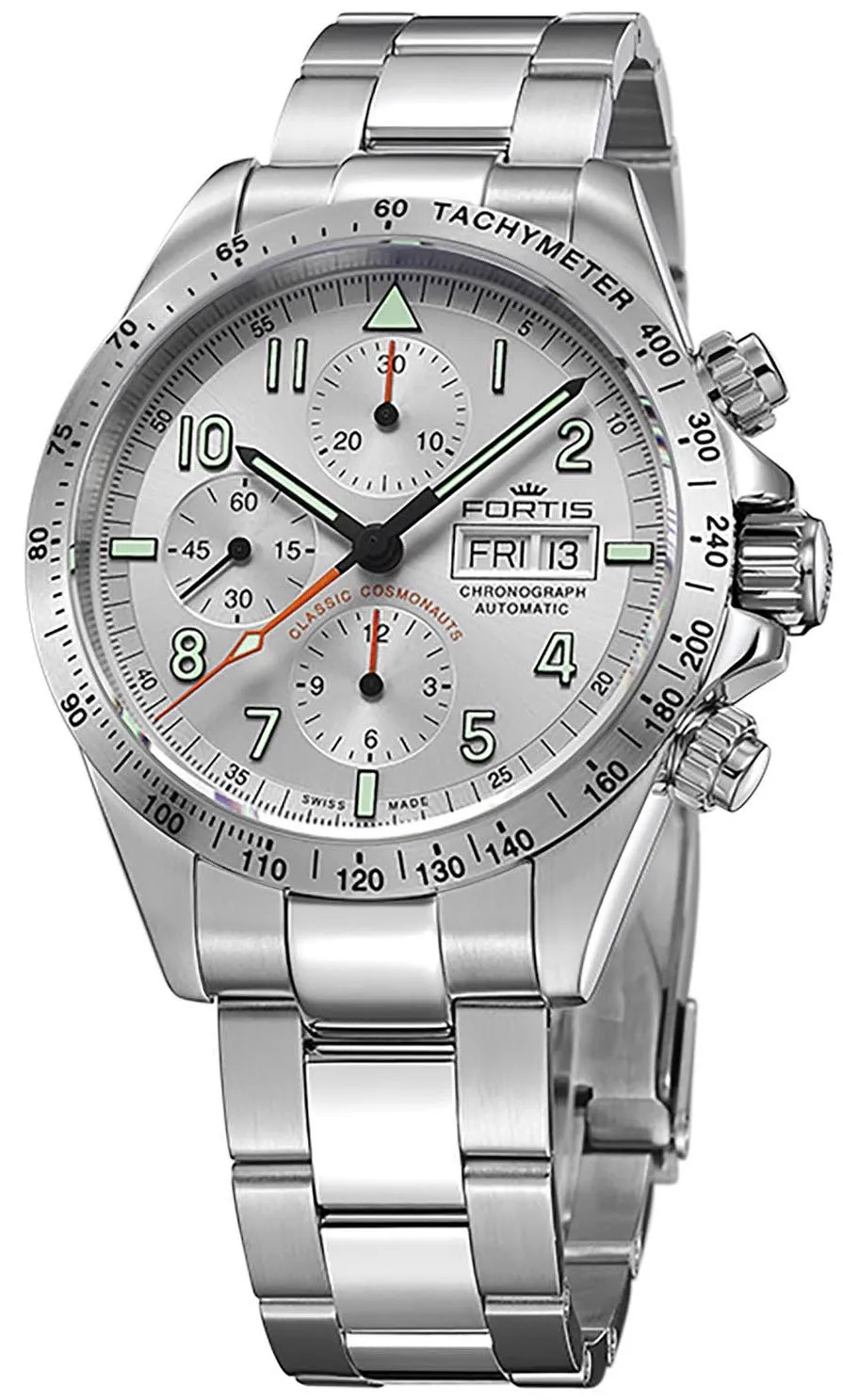 Fortis Watch Classic Cosmonauts Steel A.M.