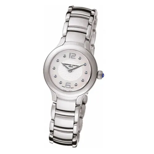 Frederique Constant Delight Classic Round Ladies Watch FC-200WA1ER6B