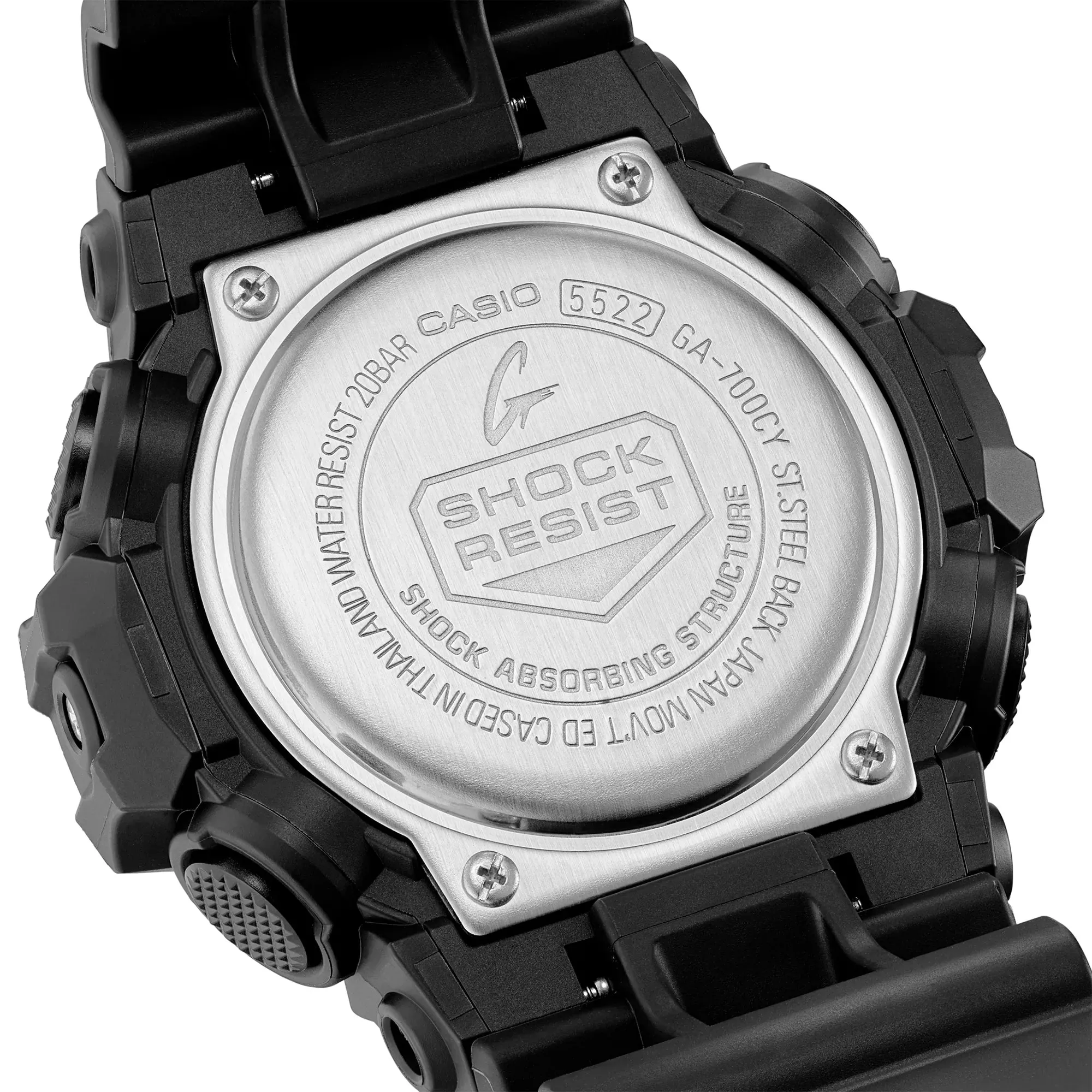 G-Shock Black & Yellow Caution Series GA700CY-1A