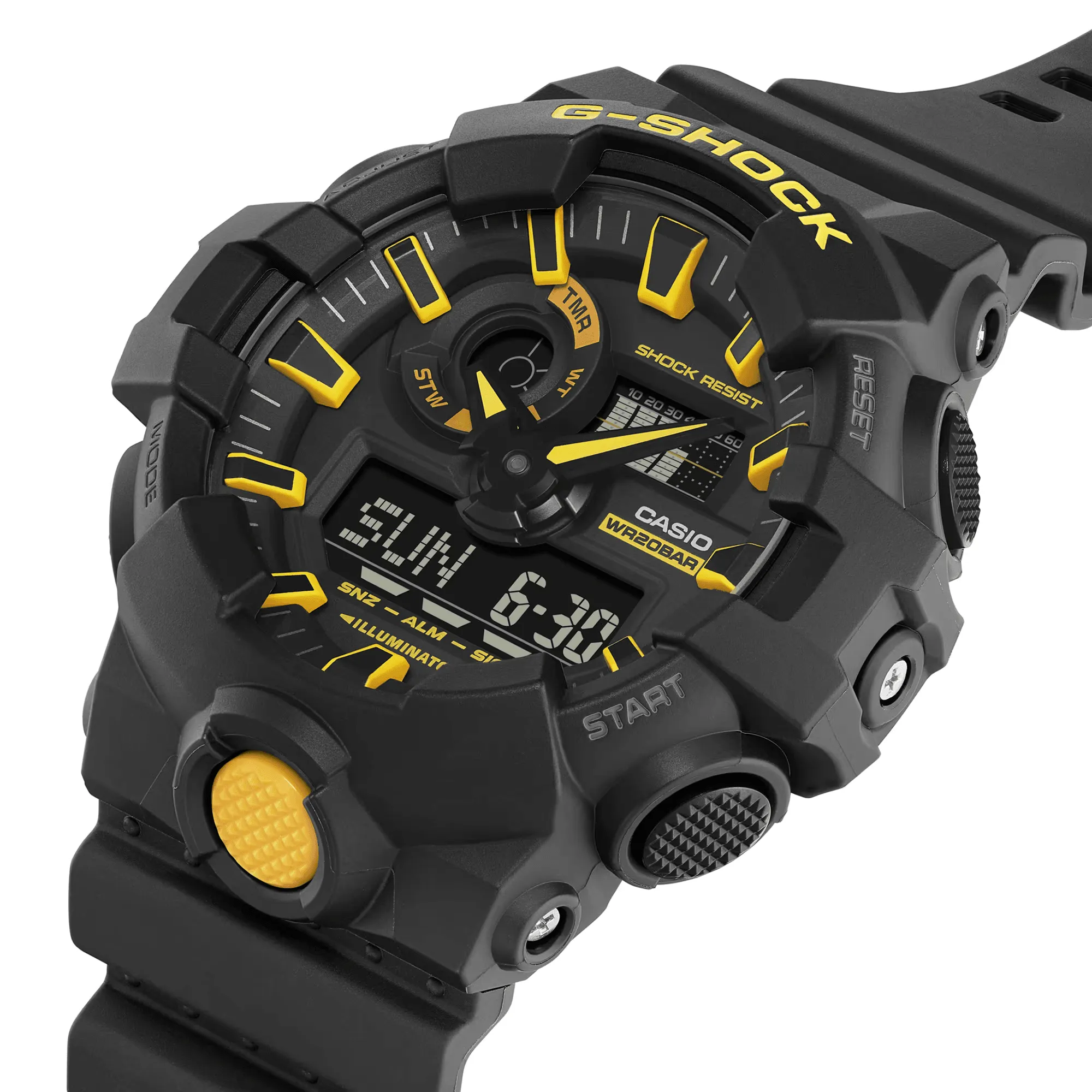 G-Shock Black & Yellow Caution Series GA700CY-1A