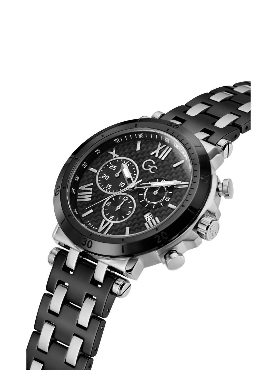GC Men Black Wrist Watch - Y44008G2MF