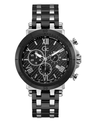 GC Men Black Wrist Watch - Y44008G2MF