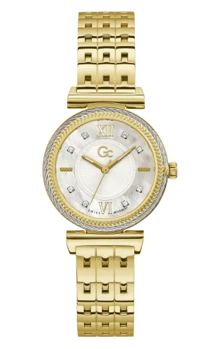 GC White Dial Quartz Analog Women Watch - Y88003L1MF