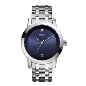 Guess Blue Dial Men Analog Watch - U11576G2M