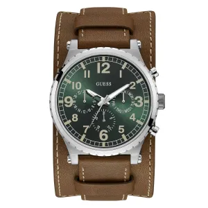 Guess Green Dial Men Analog Watch - U1162G1M