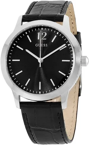 Guess Mens Silver Analog Watch - W0922G1