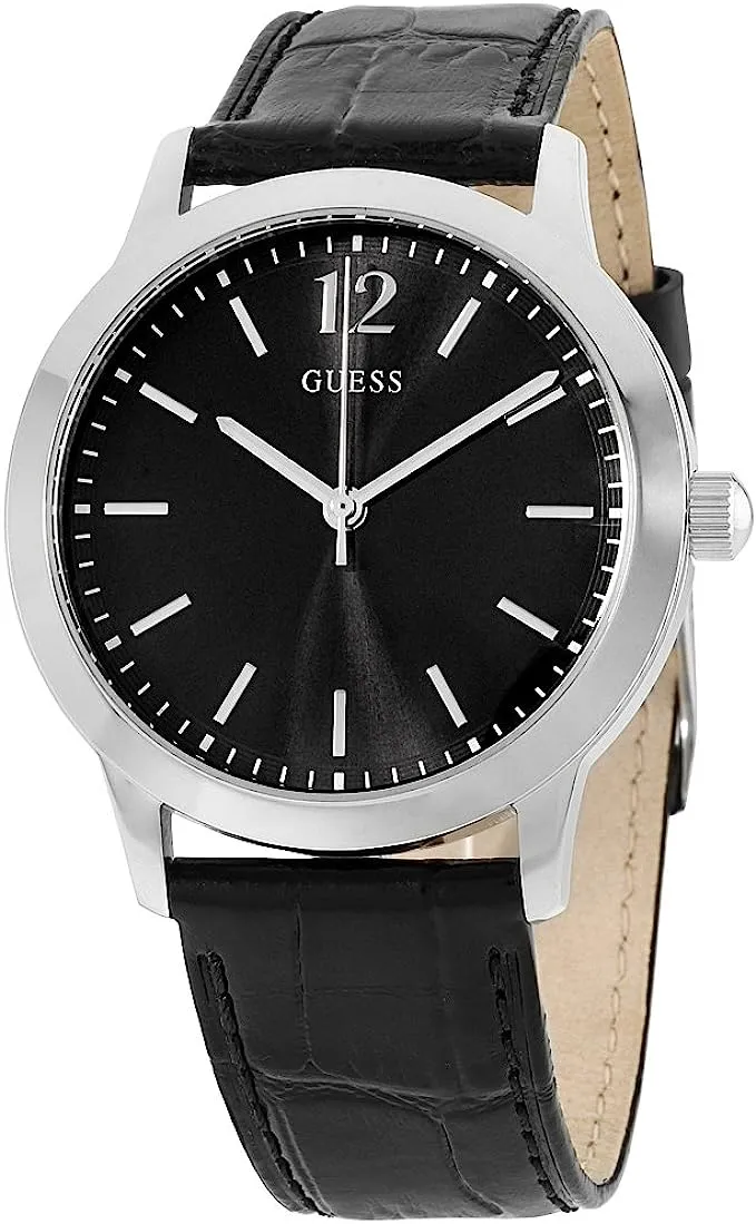Guess Mens Silver Analog Watch - W0922G1