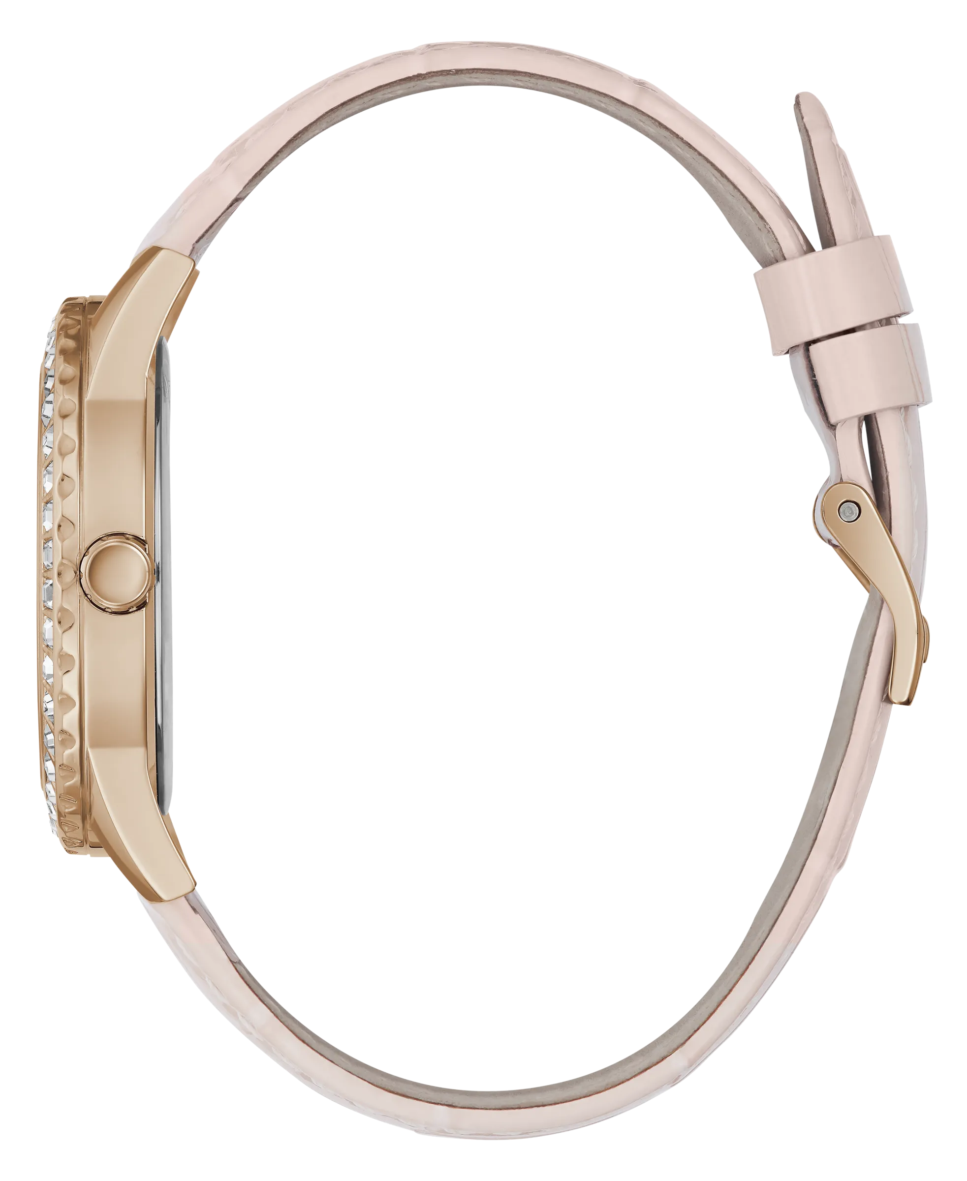 Guess Women Rose Gold Dial Analog Watch - GW0032L2