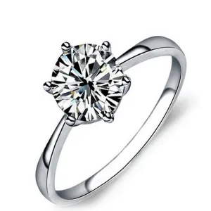 High-Diamond Wedding Engagement Ring