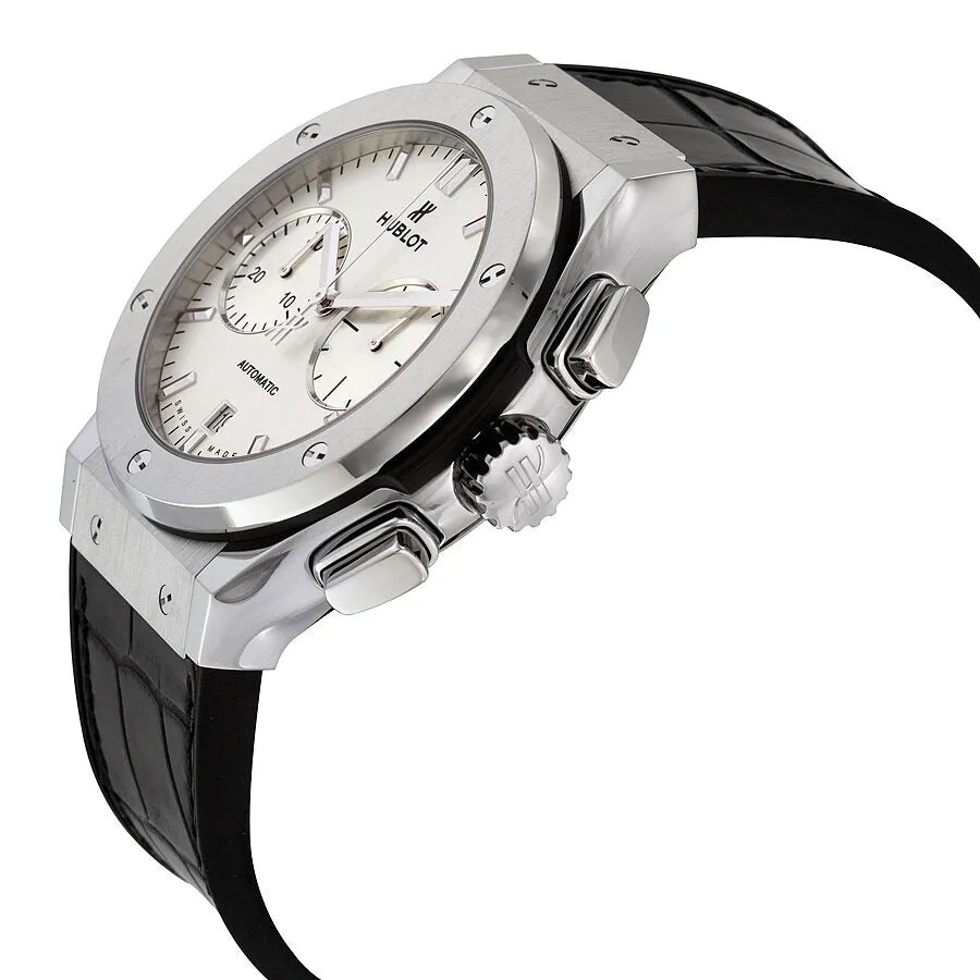 Hublot Classic Fusion Chronograph White Opalin Dial Men's Watch 521.NX.2611.LR
