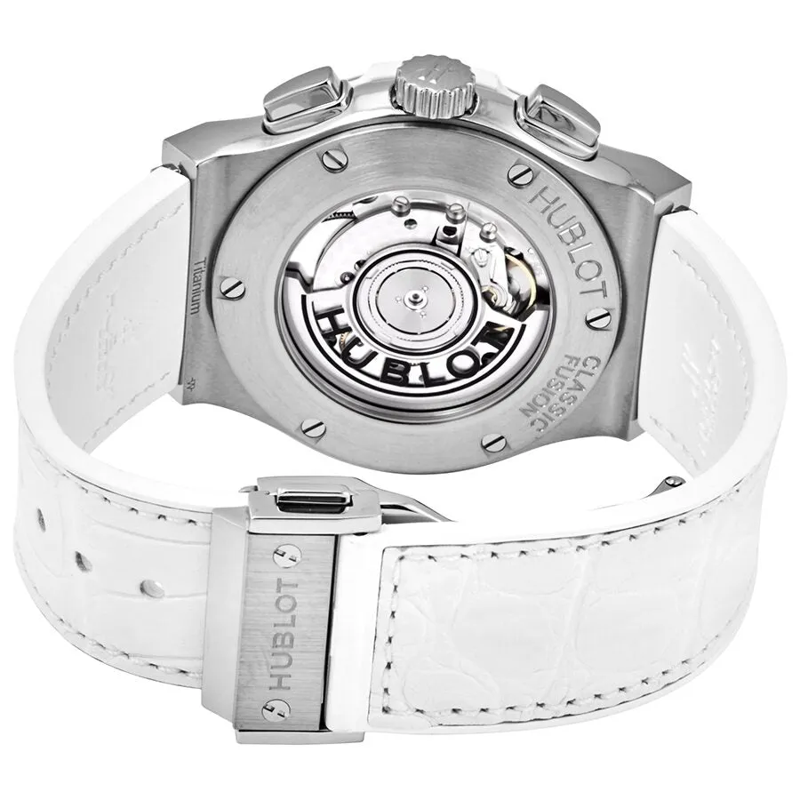 Hublot Classic Fusion Mat White Dial Automatic Ladies Chronograph Watch 541.NE.2010.LR.1104
