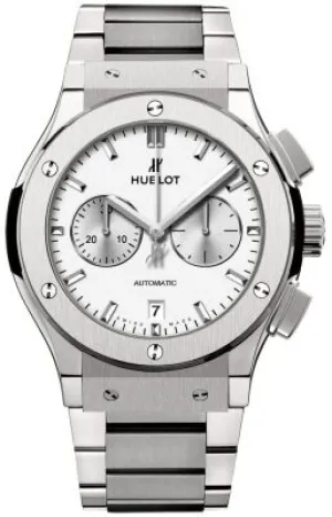 Hublot Classic Fusion Silver Dial Automatic Men's Chronograph Watch 541.NX.2611.NX