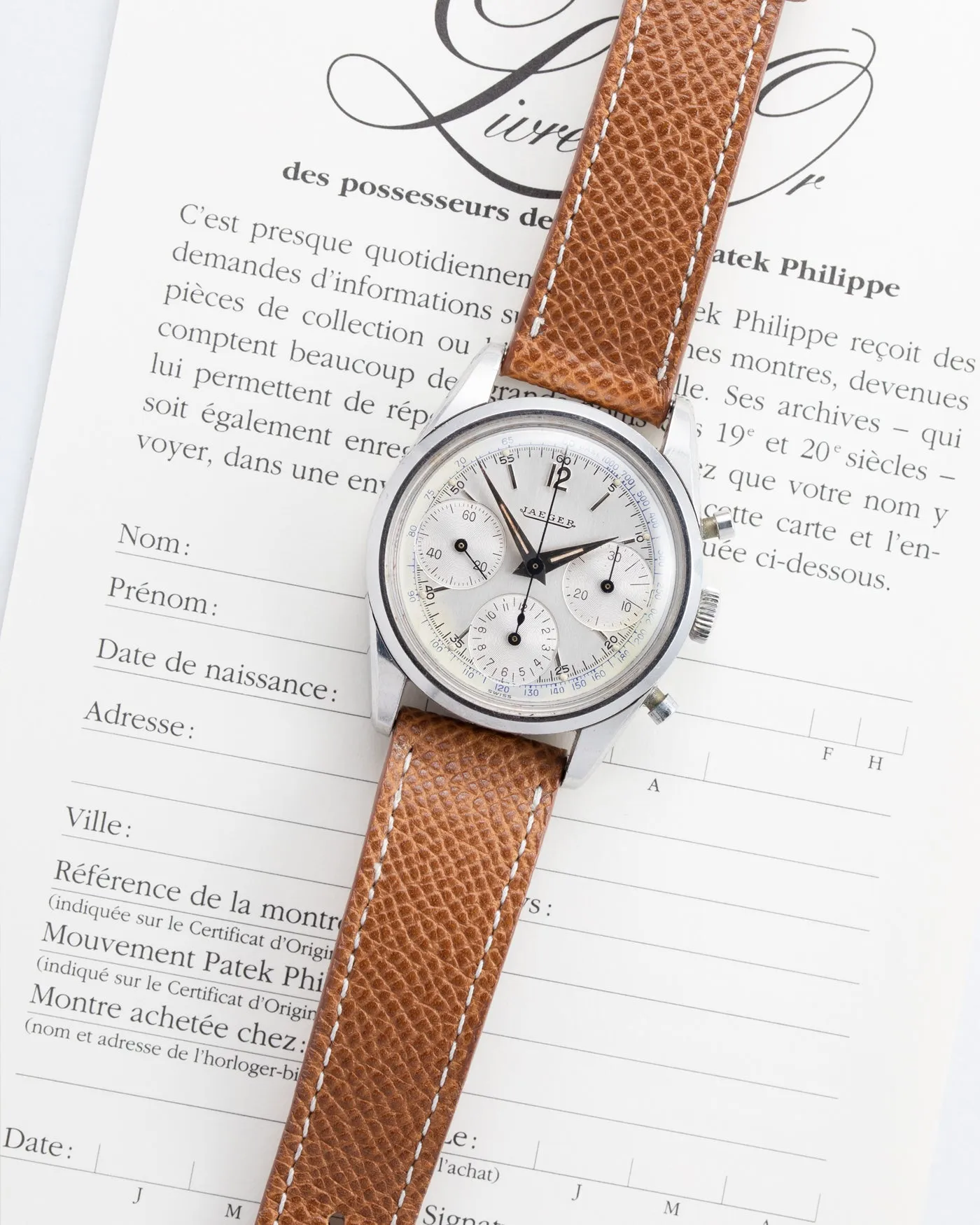 Jaeger Valjoux 72 Chronograph