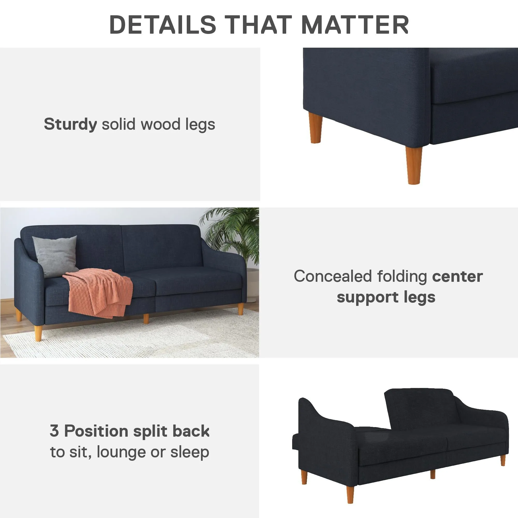 Jasper Futon Sofa Bed