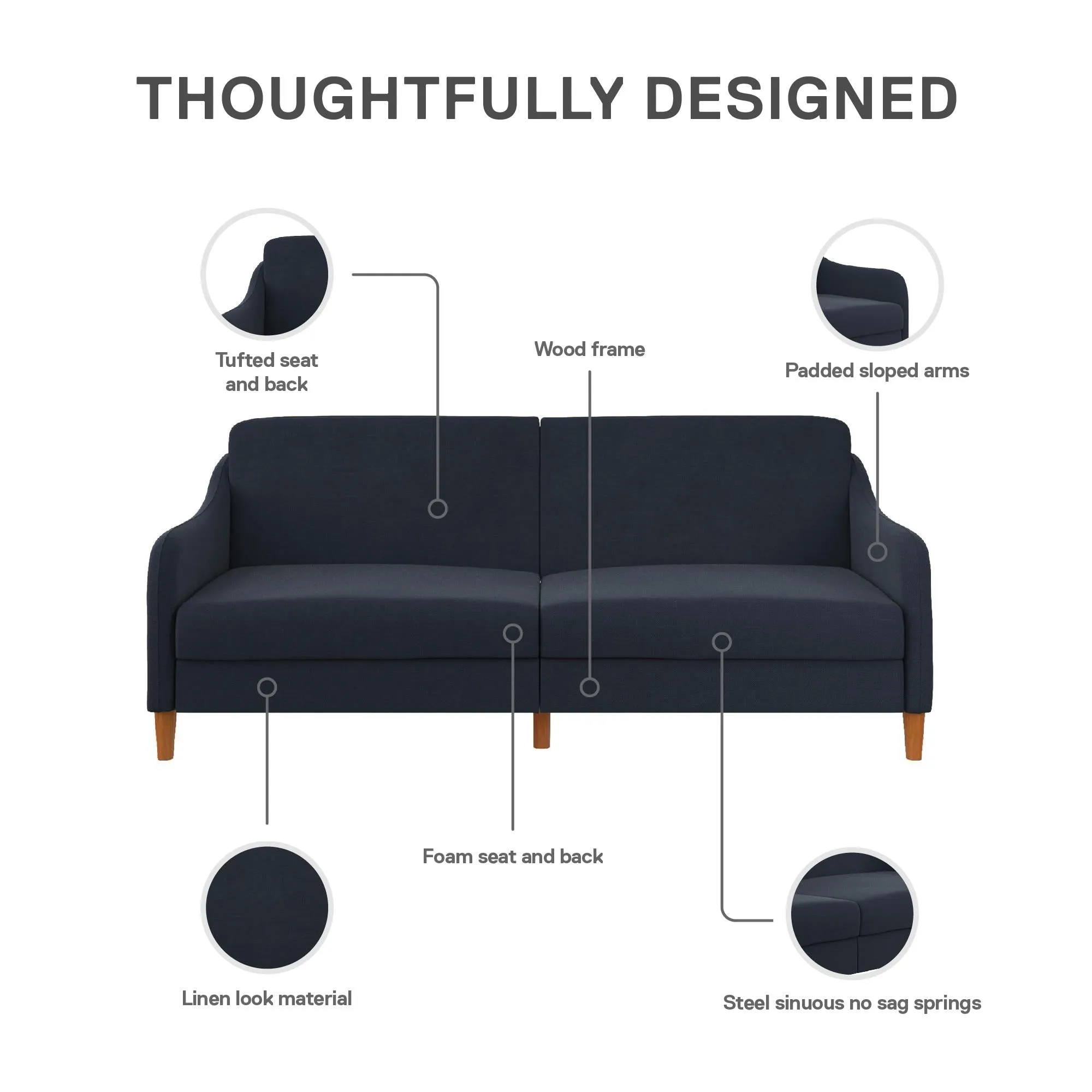 Jasper Futon Sofa Bed