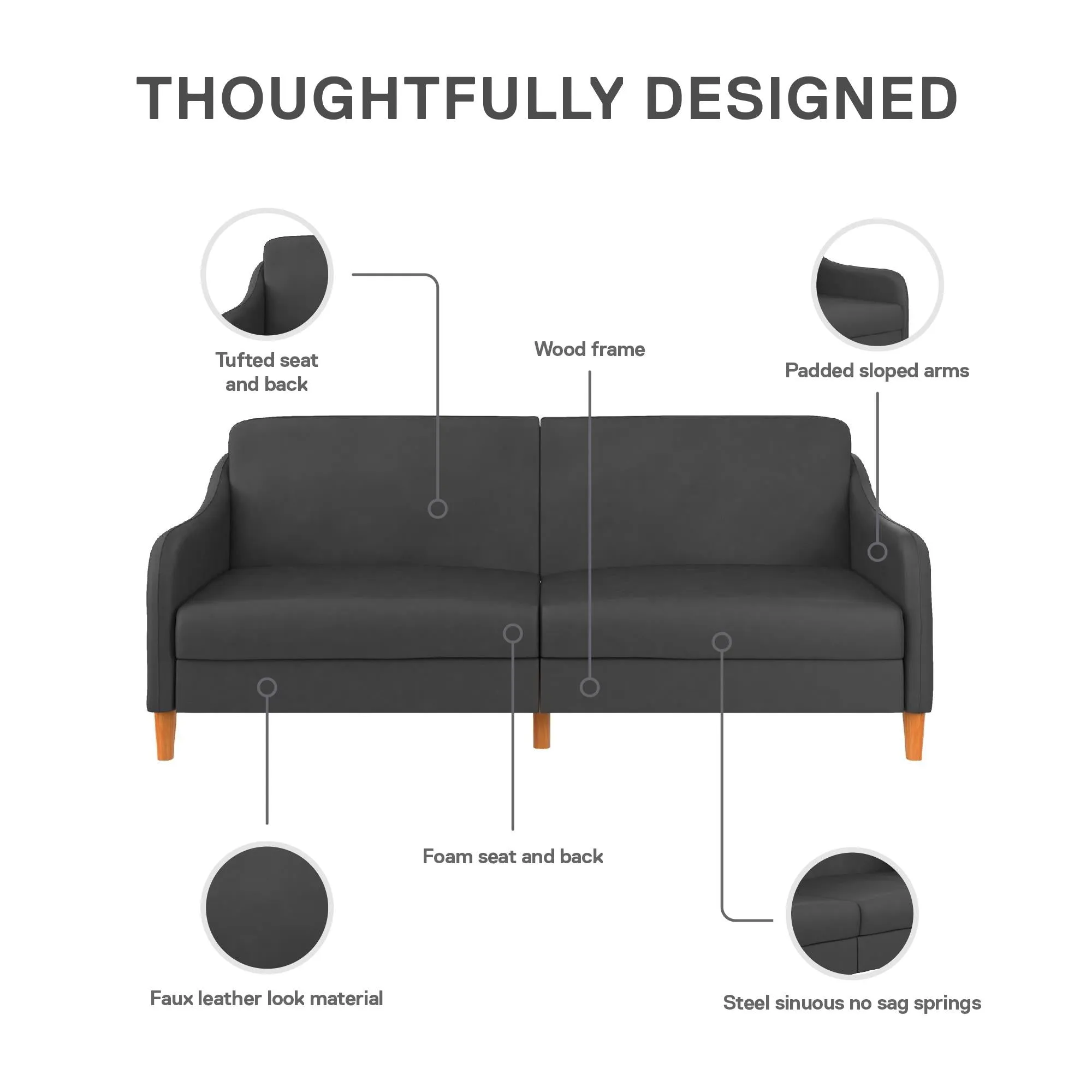 Jasper Futon Sofa Bed