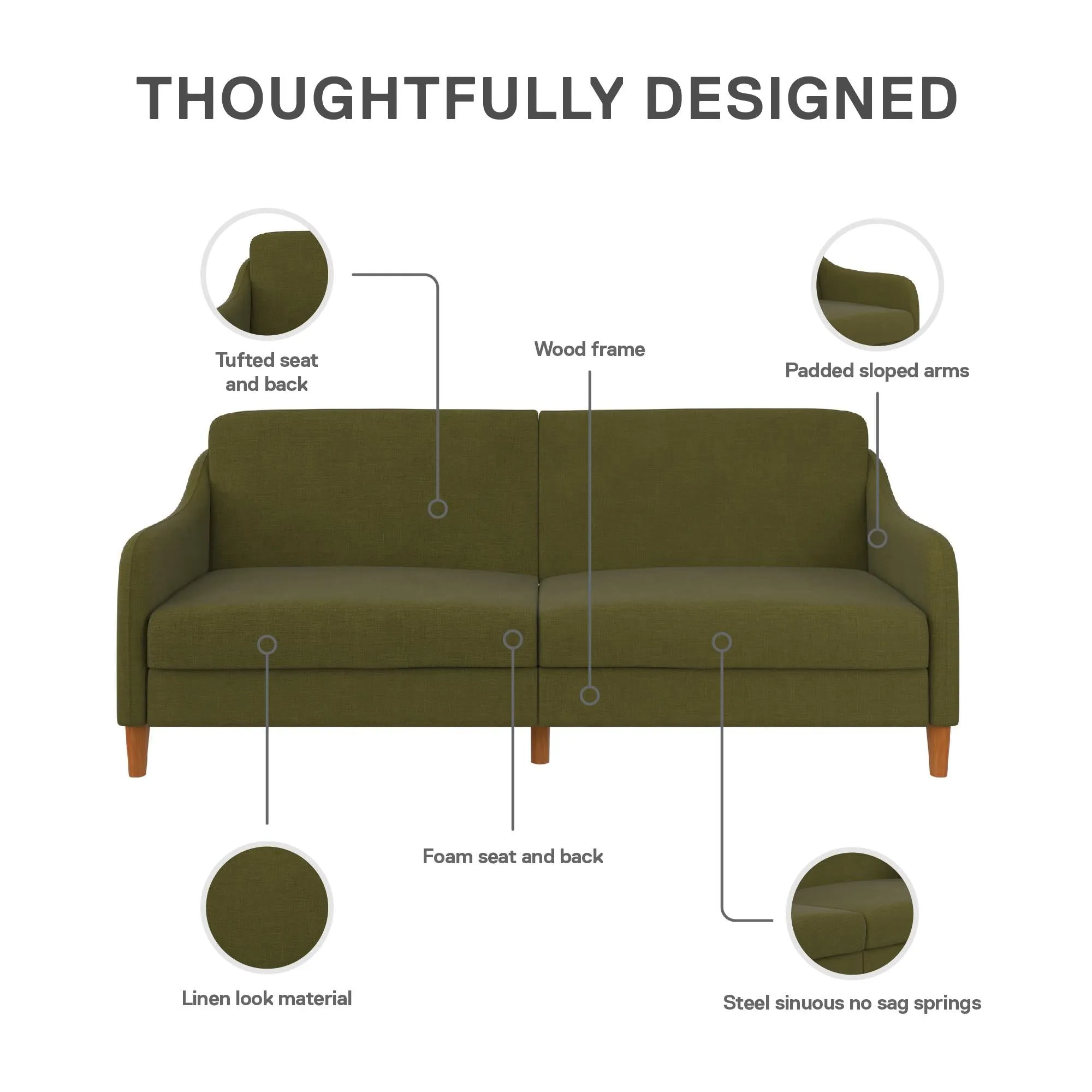 Jasper Futon Sofa Bed