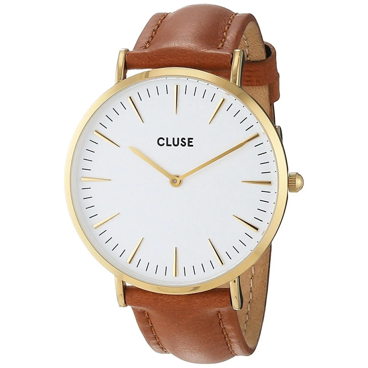 La Bohème Leather Orange, Gold Colour (CL18409