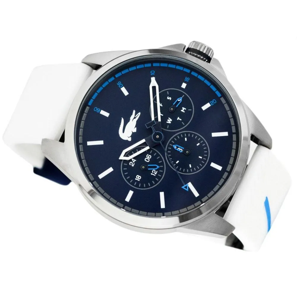 Lacoste Capbreton White Silicone Men's Watch - 2010980