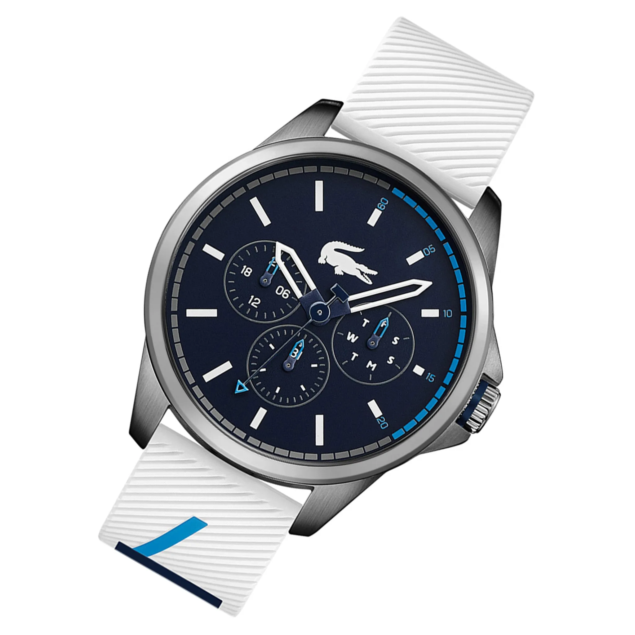 Lacoste Capbreton White Silicone Men's Watch - 2010980