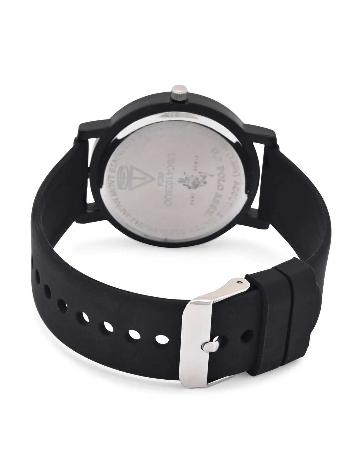 LADIES BLACK CLASSIC STRAP ANALOG WATCH