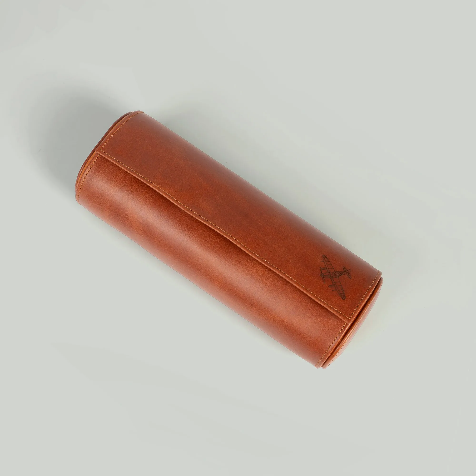 Leather Travel Watch Roll