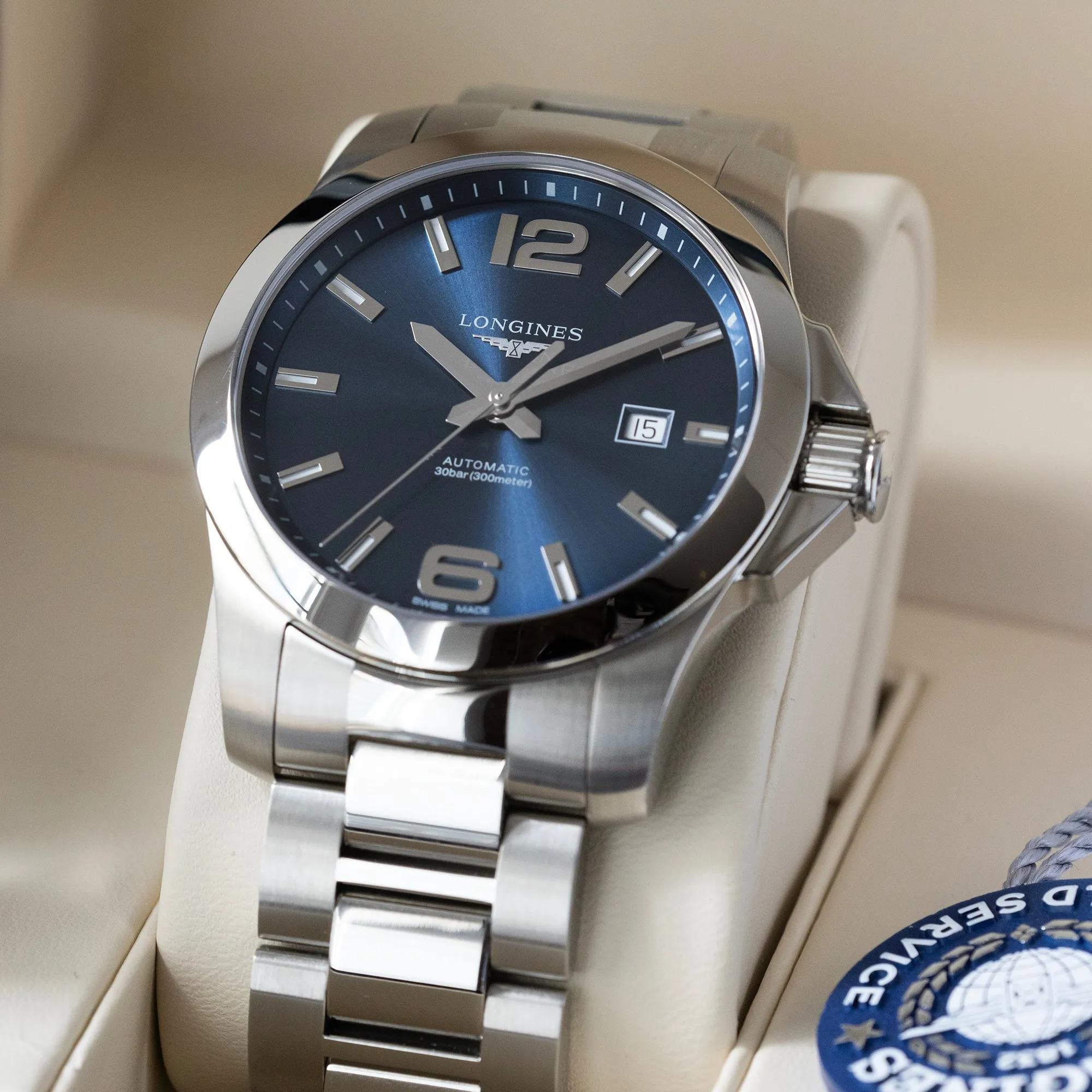 Longines - 2023 L3.778.4.96.6 Conquest Automatic 43mm