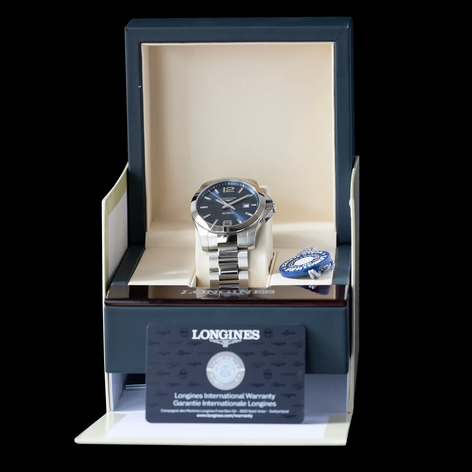 Longines - 2023 L3.778.4.96.6 Conquest Automatic 43mm