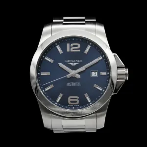 Longines - 2023 L3.778.4.96.6 Conquest Automatic 43mm