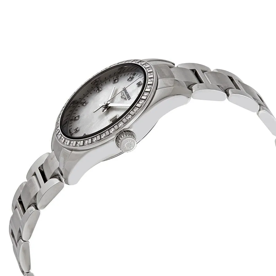 Longines Conquest Classic Quartz Diamond Ladies Watch L2.286.0.87.6