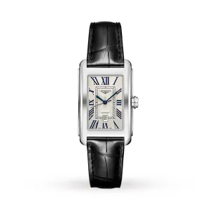 LONGINES DOLCEVITA Automatic Date Watch on Leather Strap L57574710