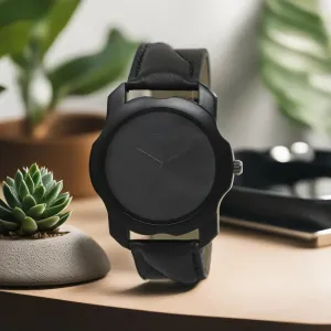 LOREM Black Dark Edition Analog Watch For Men LR22