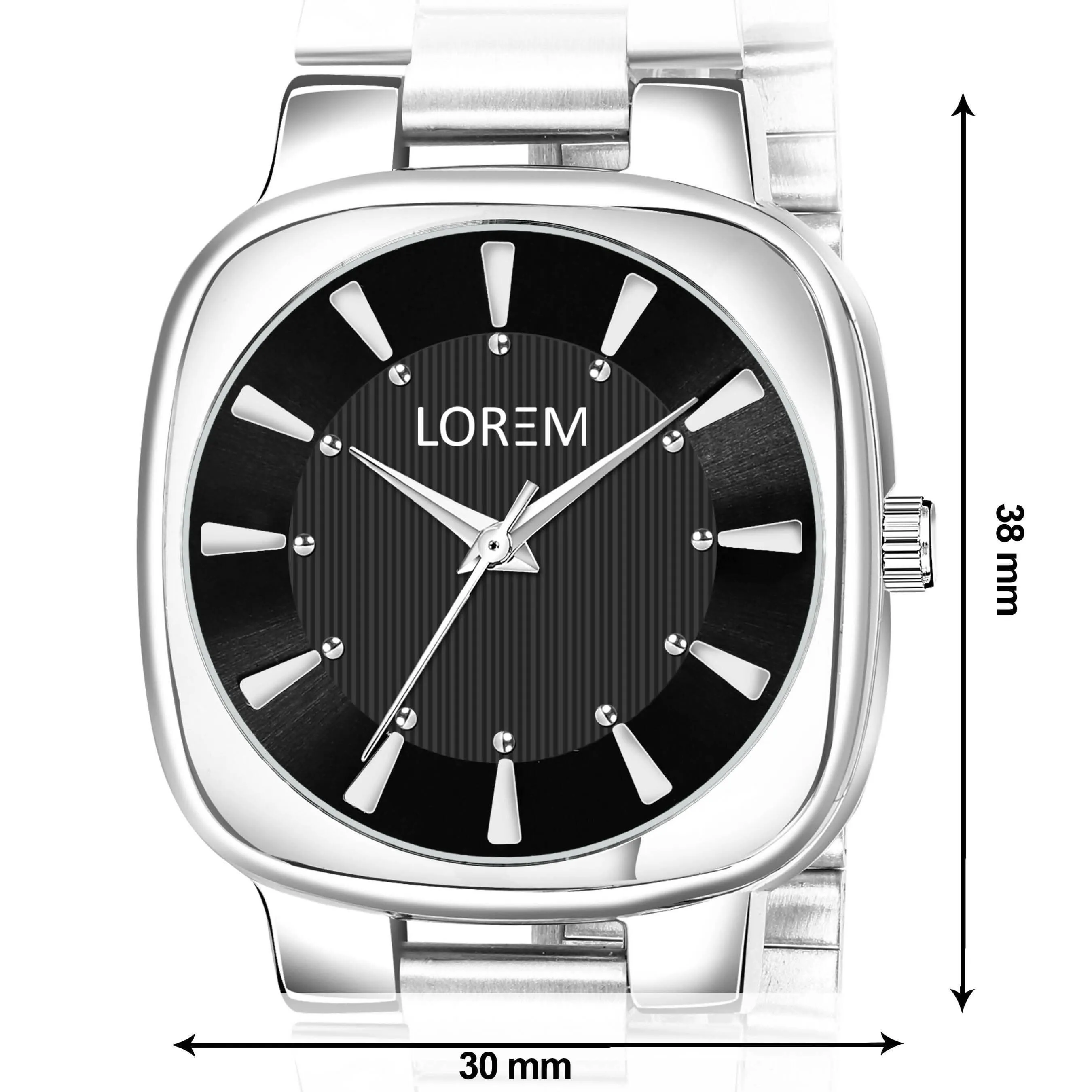 LOREM Silver Professional Analog Watch For Women LR298